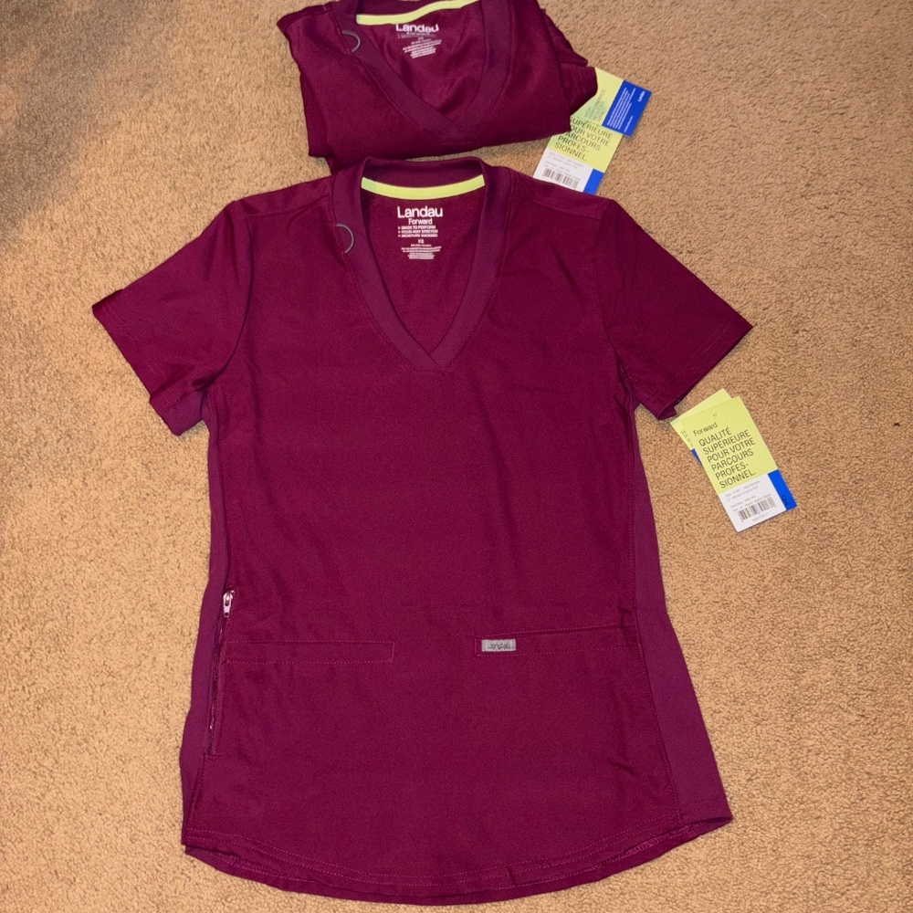 Landau Scrub Top